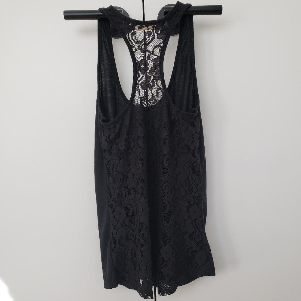 Rapsodia Racerback Tank with Lace Back - Picture 2 of 9